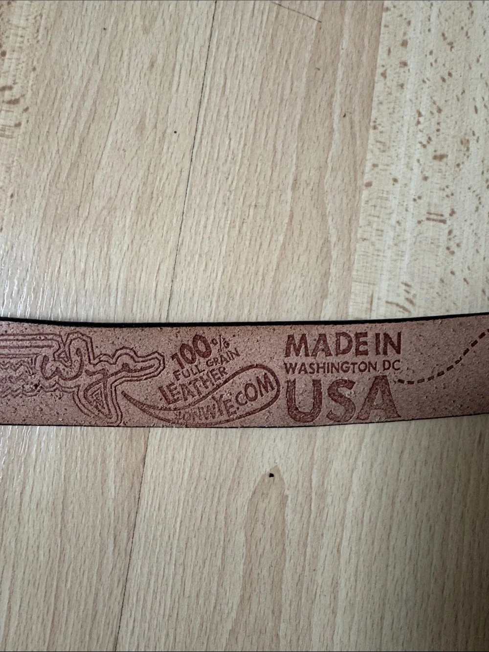 Jon Wye Leather Rick and Morty Belt